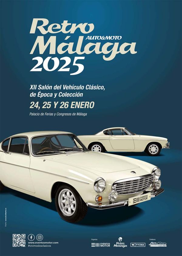Retro Málaga 2025: XII Salón del Vehículo Clásico, de Época y Colección