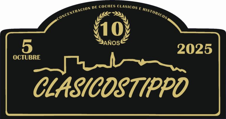 concentración de coches clásicos en estepa 2025 – 10º aniversario