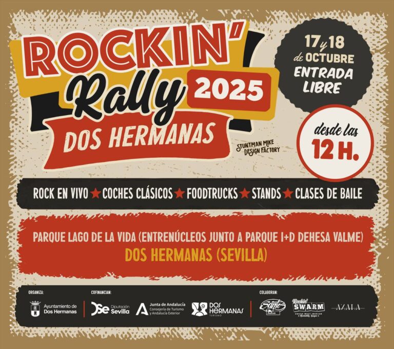 Rockin Rally Dos Hermanas: coches clásicos, música y la salida del Spain Classic Raid
